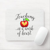 Lehren ist ein Werk des Herzlehrers Mousepad (Mit Mouse)