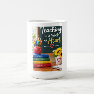Lehren ist eine Herzensangelegenheit Kaffeetasse
