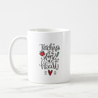 Lehren ist eine Herzensangelegenheit \Lehrkräfte w Kaffeetasse