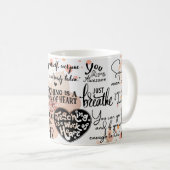 lehren ist eine Herzensarbeit Kaffeetasse (VorderseiteRechts)