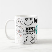 lehren ist eine Herzensarbeit Kaffeetasse (Links)