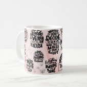 Lehren ist eine Herzensarbeit Kaffeetasse (Vorderseite Links)