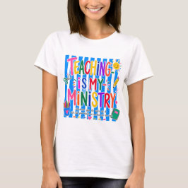 Lehren ist mein Auftrag - Christliches Lehrer-T-Sh T-Shirt