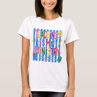 Lehren ist mein Auftrag - Christliches Lehrer-T-Sh T-Shirt