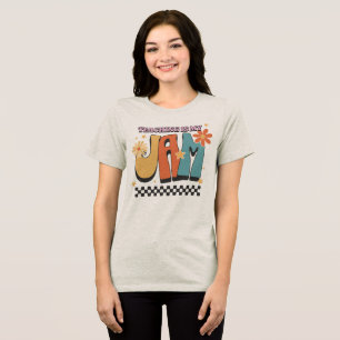 Lehren ist mein Ding Retro-Lehrer Tri-Blend Shirt