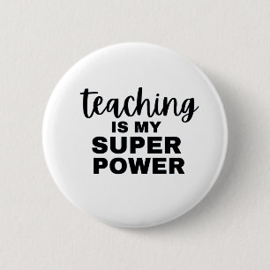 LEHREN IST MEIN SUPER-POWER BUTTON