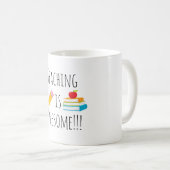 Lehren ist Phantastisch Kaffeetasse (VorderseiteRechts)