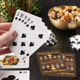 LEHREN KLEINER MENSCHEN EIN HERZ NACH DEM ANDEREN SPIELKARTEN