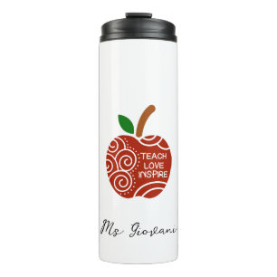 Lehren Liebe Inspirieren  Thermosbecher