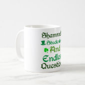 Lehren mit Luck St. Patrick's Day Edition Kaffeetasse (Vorderseite Links)