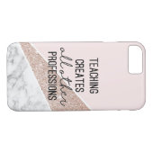 Lehren schafft Berufe Case-Mate iPhone Hülle (Rückseite (Horizontal))