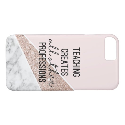 Lehren schafft Berufe Case-Mate iPhone Hülle (Rückseite (Horizontal))