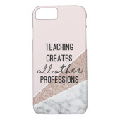 Lehren schafft Berufe Case-Mate iPhone Hülle (Rückseite)