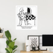 Lehren Sie dem Regierungscomputer ein paar Dinge Poster (Heimbüro)