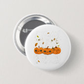 Lehren Sie die Niedlichsten Kürbis in das PatchHal Button (Vorne & Hinten)