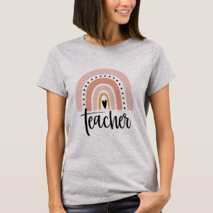 Lehren Sie Lehrer Liebe Inspirieren Geschenk Regen T-Shirt