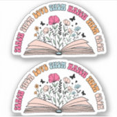 Lehren Sie sie, Liebe sie, beobachten Sie, wie sie Aufkleber (Vorderseite)