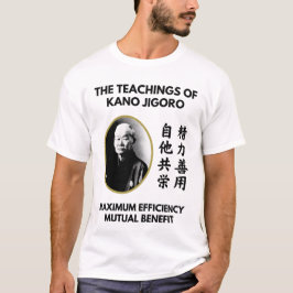 Lehren von Jigoro Kano Japanisch Judo T-Shirt