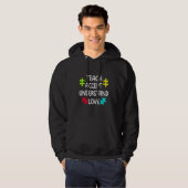 Lehren von Liebe Hoodie (Vorne ganz)