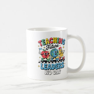 Lehren zukünftige Führer No Cap Groovy Back To Sch Kaffeetasse