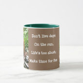 Lehren zur Tierwelt: Das Leben ist kurz, Spaß habe Tasse (Zentrum)