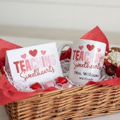 Lehrende Schatzkinder Grußkarte zum Valentinstag f Karte