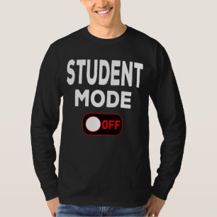 Lehrende Schüler schalten den Schullehrer ab T-Shirt