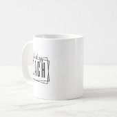Lehrender Technologie-Coach Cool Design für Tee Kaffeetasse (Vorderseite Links)