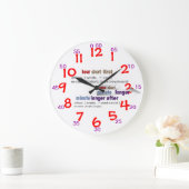 LEHRENSCHLOCK ANALOG 150802 GROßE WANDUHR (Zuhause)