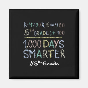 Lehrer 1000 Tage klüger 100 Tage der Schule Magnet