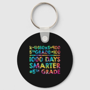 Lehrer 1000 Tage klüger 100 Tage der Schule Schlüsselanhänger