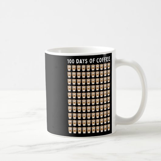 Lehrer 100 Kaffeekuchen 100. Tagesschule Kaffeetasse (Rechts)