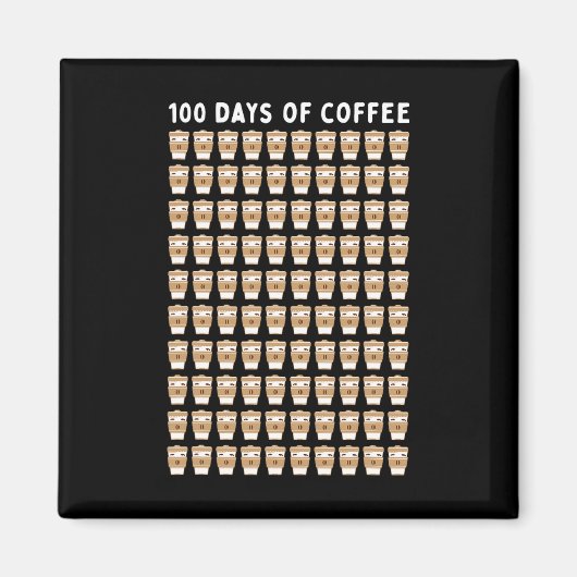 Lehrer 100 Kaffeekuchen 100. Tagesschule Magnet (Vorne)