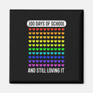 Lehrer 100 Tage der Schule Magnet