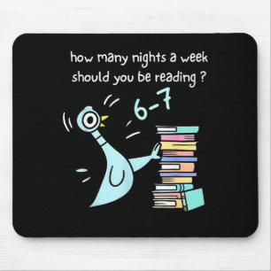 Lehrer 67 Wie viele Nächte pro Woche sollten Sie l Mousepad