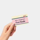 Lehrer Abzeichen für zwei Klassenzimmer Maßgeschne Ausweis (Handheld)