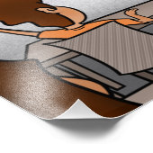 Lehrer als Fernsehstars Fotodruck (Ecke)