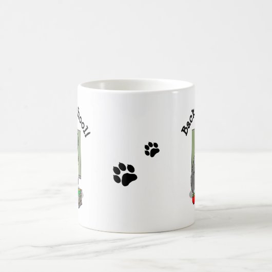 Lehrer Alte Englische Schafhunde (Grau 1) Niedlich Kaffeetasse (Mittel)