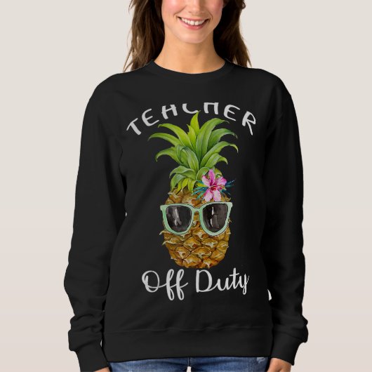 Lehrer am Ende der Schule Sweatshirt (Vorderseite)