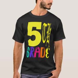 Lehrer am ersten Schultag der fünften Klasse 5. Kl T-Shirt