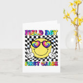 Lehrer am ersten Schultag Karte (Gelbe Blume)