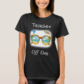 Lehrer am letzten Tag des Schulsommers T-Shirt