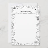 Lehrer an der Rentenschule - Party Einladung (Rückseite)