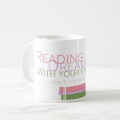 Lehrer-Anerkennung Kaffeetasse (Vorderseite Links)