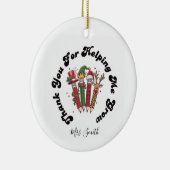 Lehrer Anerkennung Weihnachtsschmuck (Rechts)