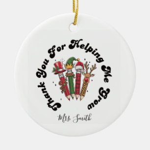 Lehrer Anerkennung Weihnachtsschmuck