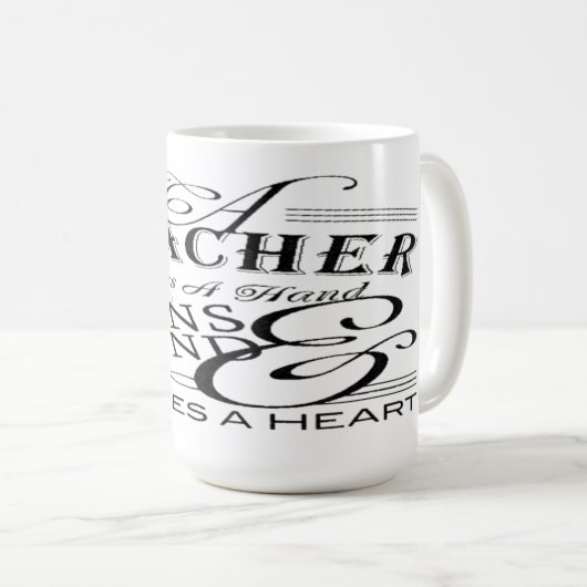 Lehrer-Anerkennung zitiert Kaffee-Tassen Kaffeetasse (VorderseiteRechts)