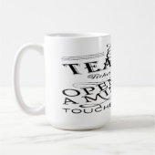 Lehrer-Anerkennung zitiert Kaffee-Tassen Kaffeetasse (Links)