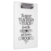 Lehrer-Anerkennungs-Klassen-Geschenk-Idee danken Klemmbrett (Rechts)