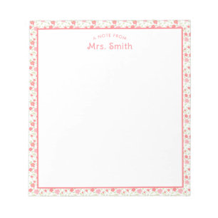 Lehrer   Anmerkung aus Notizblock